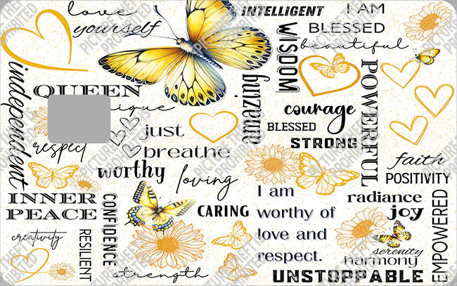 Bank  Card Sticker-BC-3764